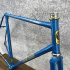 Vintage Trek 500 Road Bike Frame 57cm Reynolds 501 Steel Blue Usa 700c 126mm 80s