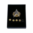 Cosplay The Next Generation Badge Communicator Pins And Rank Pips Pin Set Of 6
