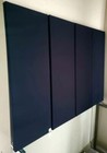 4 Sound Absorbing Acoustic Wall Panels In Black - Set Of 4