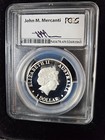      2015-p Pcgs Pr69 High Relief Silver Australia Wedge-tailed Eagle Mercanti