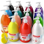 15 Color Large Washable Finger Paint Set For Kids - 33 8 Oz Non-toxic Art Suppli