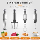 Tenker 1100w Immersion Hand Blender 5 In1 Stainless Steel Stick Blender 12 Speed