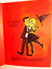 Vintage Hallmark Greeting Card Halloween Unused Nos Bewitching Wife Husband   