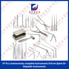 Laminectomy Complete Instruments Full Set Of 47pcs Spine Orthopedic Instruments