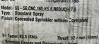Fire Sprinkler Heads Reliable G5-56 Cnc  165 k5 6 reducer 7 0 Concealed New