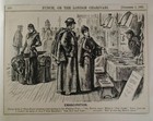 1891 Antique Illustration Print Original Rare Vhtf Punch Mag Fashion Women Uk