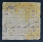Victorian Antique Tile By Providential With Leaf Motif