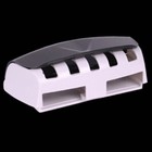 Automatic Toothpaste Dispenser Toothbrush Holder Set Wall Mount Rack Squeezer