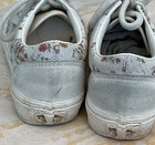 Vans Floral Women s Skateboarding Shoes White Us Size 8 Medium Width  b  M 