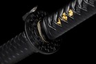 Wooden Black Japanese Samurai Katana Sword Kendo Bokken Training Practice