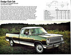 Near Mint 1976 Dodge Pickup Sales Brochure   16 Pages   8 5  X 11 