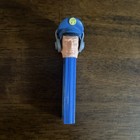 Vtg No Feet Pez Dispenser Pilot Man Heroes  Earphones Made In Austria Blue Stem