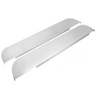 Pair For Kenworth W900 T600 T660 T800 Chop Top Door Trim 5  Drop Stainless Steel