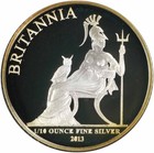 2013 Great Britain 20 Pence  999 Silvr Km1255 Prf Uncertified  809