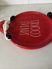 Rae Dunn Artisan Collection By Magenta    santa   s Cookies    Christmas Plate