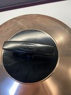 Vintage Cake Carrier West Bend Copper Tone Aluminum Covered Plate Server