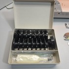 Singer Sewing Machine Magic Bobbin Deluxe Zigzag Case Greist Buttonholer Attach