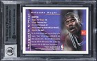 Magic Shaquille O neal Signed 1995 Finest Mystery  m22 Card Auto 10  Bas Slabbed