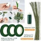 Floral Arrangement Kit     Diy Tape  22   26 Gauge Wire  Pins   Cutter For Bouquet