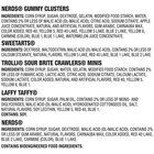 Nerds Core Winners Halloween Trick-or-treat Variety Bag 30 Pieces  10 64 Ounces