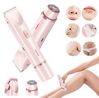 2in1 Women Electric Hair Remover Shaver Double Head Waterproof Bikini Trimmer