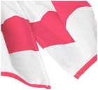  Lodge Collection Round Crib Skirt dust Ruffle In Hot Pink  Hot Pink 
