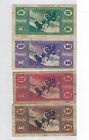 Us Mpc 1969-70 Series 681 5 10 25 50 Cents Avg Vf Fancy Sn  gift   Mbpc