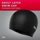 Tyr Latex Adult Swim Cap For Women And Men - Training And Recreational Swimming 