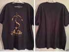 Disney Aladdin The Hit Broadway Musical Gold Print T-shirt Size Xxl Black