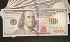 Benjamin Franklin Ten  100 1000fv dollar Bill Movie Prop Replica Play Money Cash