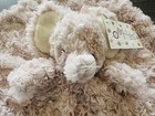Oobles Pink Swirl Rosette Elephant Plush Lovey Security Blanket Lovey Rattle New