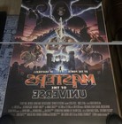 Masters Of The Universe 27x40 Original Double Sided Ds Movie Poster Rare He-man