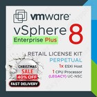 Vmware Vsphere Enterprise Plus V 8 - 1 Cpu License - Perpetual Uc Nsc Brand New