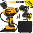 20v Portable Car Tire Inflator Pump Air Compressor Led Digital Electric Portable