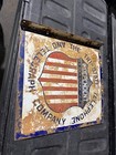 Tri State Telephone Porcelain Double Sided Sign Flange