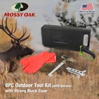 Outdoor Hunting Field Dressing Kit Caping Knife Wood   Bone Saw Gut Hook Skinner