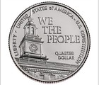 2 Coin Set - 2026 P   D- Semi Q Us Constitution Quarter Presale