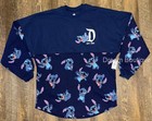 Disney Parks 2025 Disneyland Stitch All Over Spirit Jersey Size L Nwt