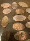 31 Pressed Penny Lot Elongated Coins Vintage Challenger Simpsons California More