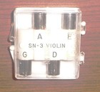 Wm  Kratt Super Violin Pitch Pipes E A D G Model Sn-3 Nos