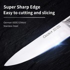 15-piece Kitchen Knife Set With Wooden Block     Chef Knives  Steak Knives   Sciss