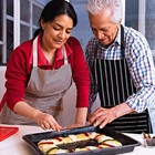 Adjustable Bib Apron With 2 Pockets Cooking Kitchen Cotton Aprons For Women M   