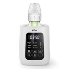 Fast Baby Bottle Warmer For Breast Milk   Formula - Quick Heating  White