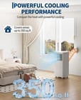 Portable Air Conditioner 8000 Btu 3-in-1 Cooling Dehumidify Fan Garvee