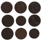 Old World Coins     Bulk Lot X9     Mixed Countries     Collectable