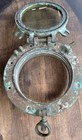 Antique Round Brass Maritime Ship Porthole Hatch 11 25   Heavy