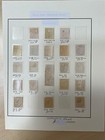 Gb Qv Line Engraved Stamps X 21  Mint   Mlh  Off Paper Catalogued  sqv25