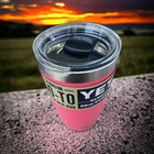 Yeti Rambler 20oz Tumbler  Tropical Pink Limited Color new authentic asis