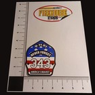 Never Forget America s Bravest 343 9 11 Die-cut Vinyl Sticker
