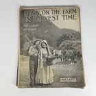 Antique Sheet Music Lot Of 9 Piano 1800s Early 1900s Cover Art 13 5  X 10 5 
